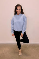 Lounge All Day Sky Blue Pullover