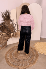 Worth the Chase Faux Leather Pants